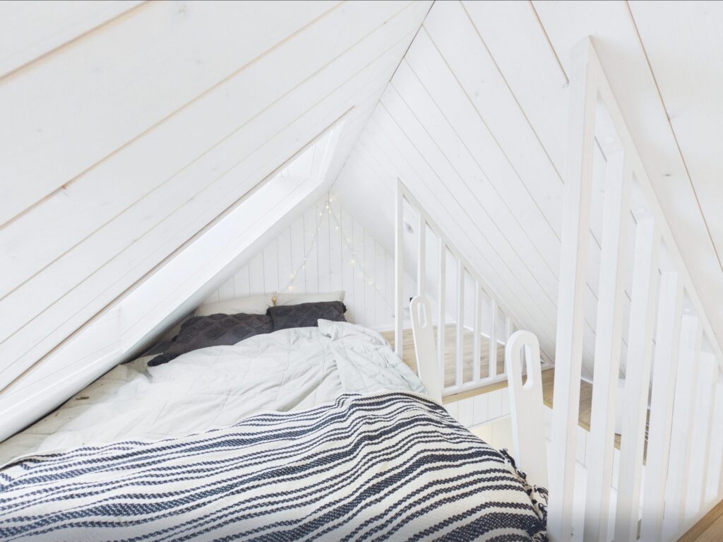 The loft inside a Milla 47
